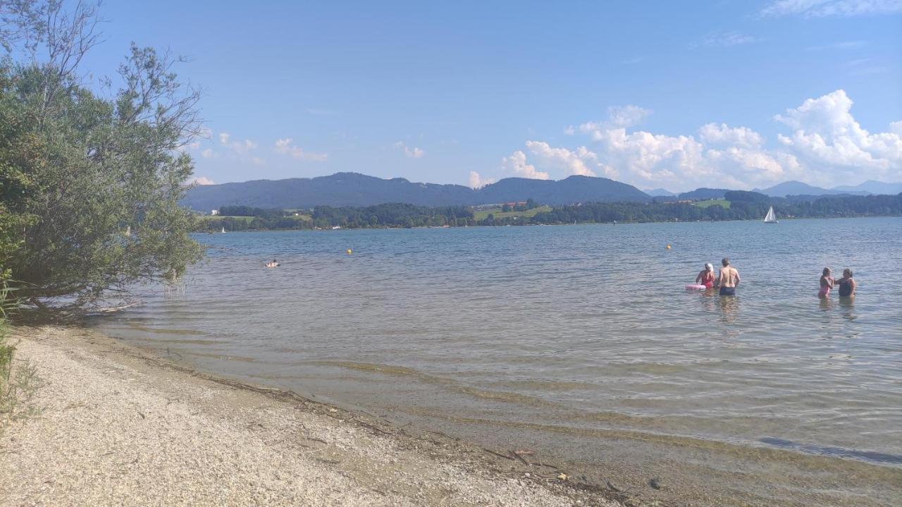 Glamping Wallersee - Unter Dem Kastanienbaum Helming Esterno foto